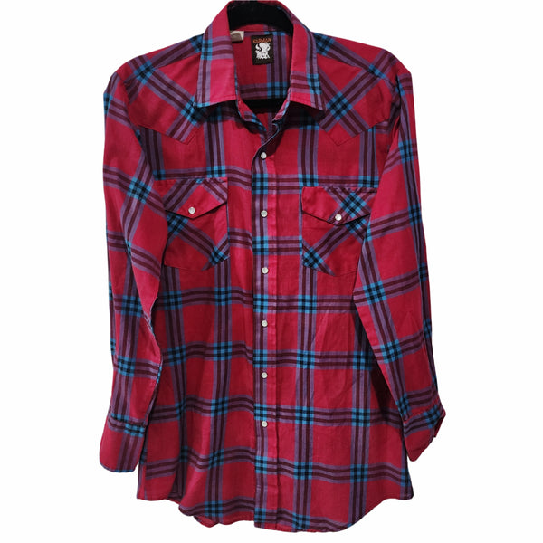 Jesus The Way The Truth The Life Custom Christian Upcycled Plaid Shirt, Unisex S/M