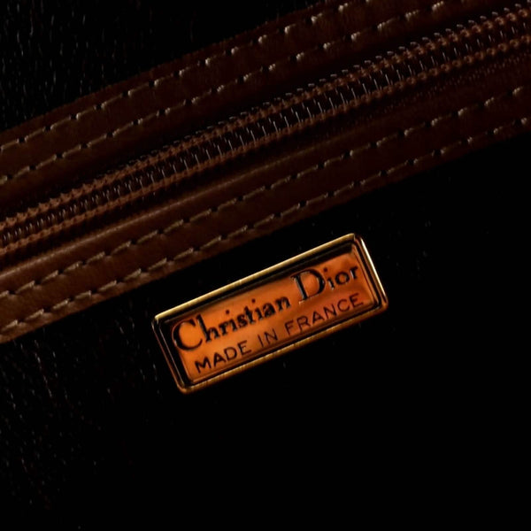 Authentic CHRISTIAN DIOR Small Duffle Bag in Monogram Honeycomb Coated Canvas Dior