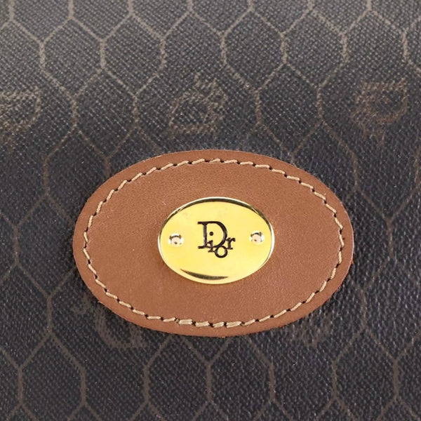 Authentic CHRISTIAN DIOR Small Duffle Bag in Monogram Honeycomb Coated Canvas Dior