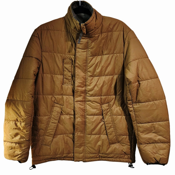 Vintage Dutch Army Reversible Upcycled Quilted Insulated Jacket, L/XL