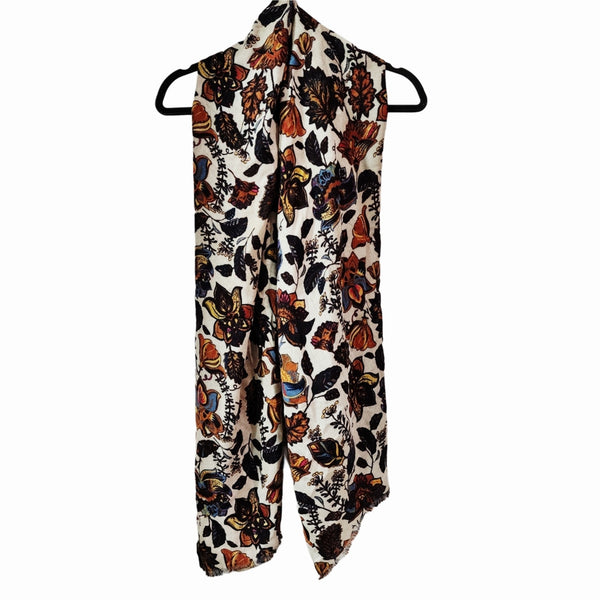 Autumn Floral Oblong Scarf