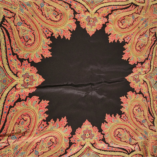 Yves Saint Laurent YSL Oversized Paisley Square Scarf