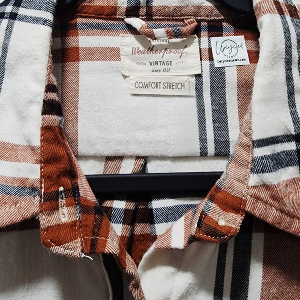 Fearfully And Wonderfully Created Custom Christian Upcycled Plaid Flannel Shirt