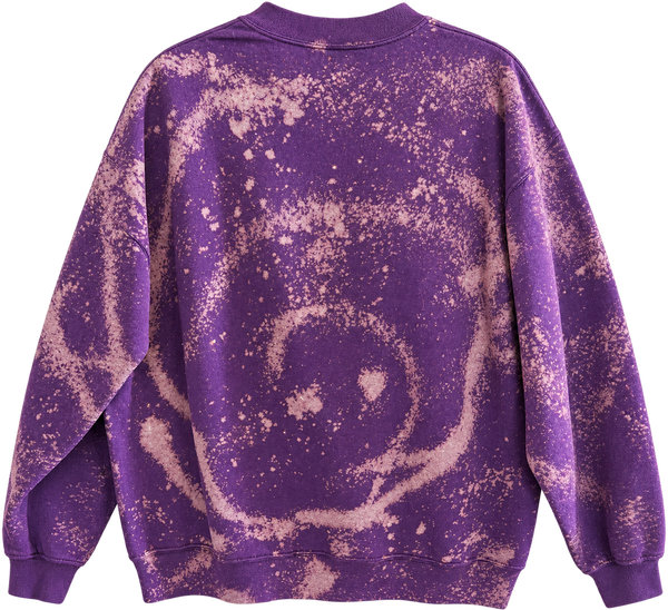 Be The Light- Matthew 5:14 Custom Tie Dye Christian Upcycled Sweatshirt, L