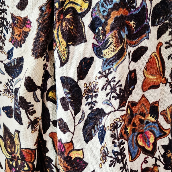 Autumn Floral Oblong Scarf