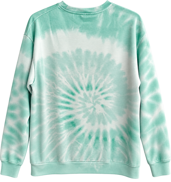 Faith Can Move Mountains Custom Tie Dye Christian Upcycled Sweatshirt, 2X