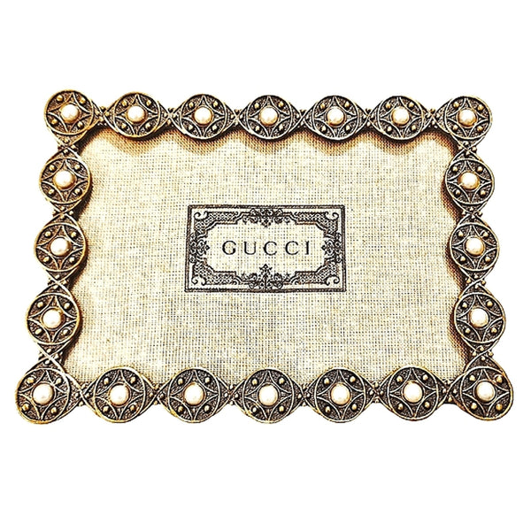 Vintage Designer Dust Cover Jewelry / Vanity Tray