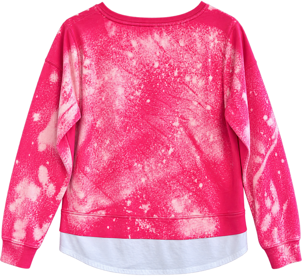 Way Maker Isaiah 42:16 Custom Tie Dye Christian Upcycled Sweatshirt, L