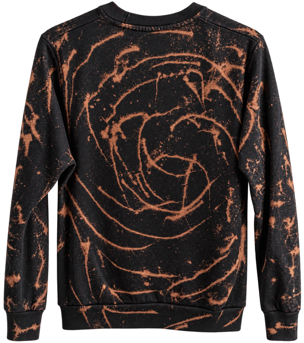 Love Like Jesus Custom Tie Dye Christian Upcycled Sweatshirt, M