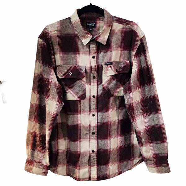 Jesus The Way The Truth The Life Custom Upcycled Plaid Shirt