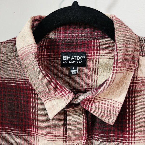 Jesus The Way The Truth The Life Custom Upcycled Plaid Shirt