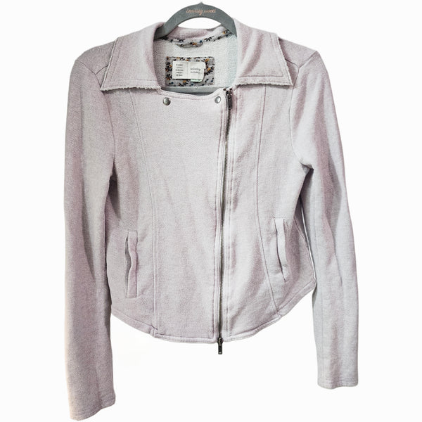 Made to Worship Upcycled Zip Soft Cropped Jacket, Women's S