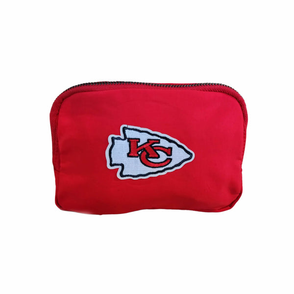 Kansas City Chiefs Embellished Red Bum Bag Bags Upcycled Gemz 