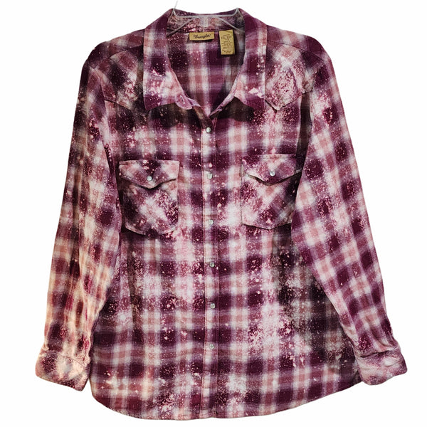 It Is Well With My Soul Plaid Shirt, Women's 2X