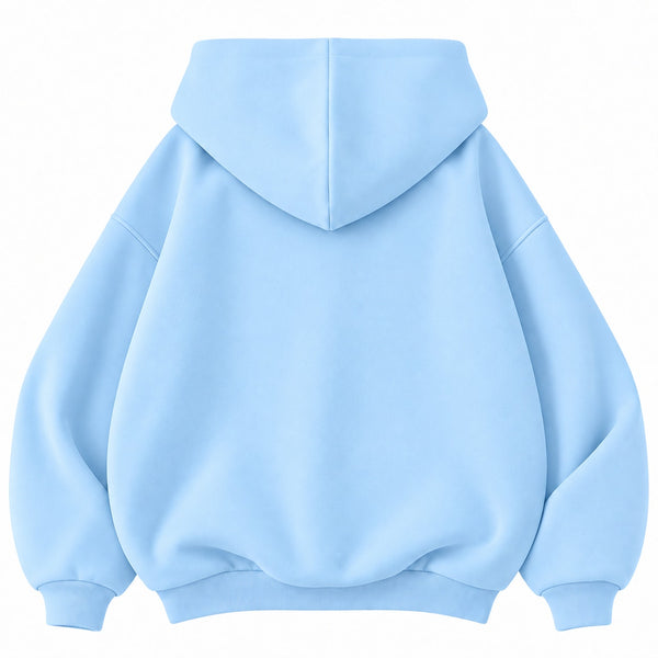 Faith Over Fear Christian Baby Blue Fleece Lined Hoodie

Unisex design