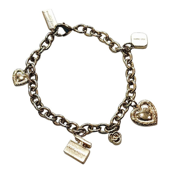 Pre-loved Dolce & Gabbana Gold Tone Charm Bracelet
