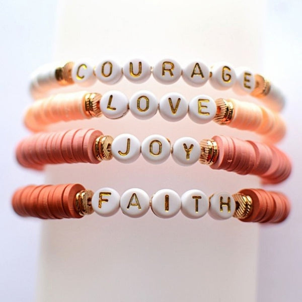 Inspirational Stretch Bracelets