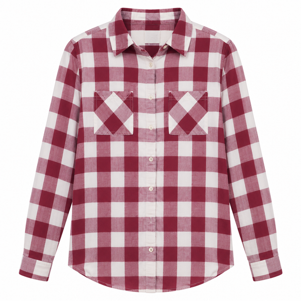 Living Proof Of A Loving God Repurposed Christian Theme Plaid Shirt, S