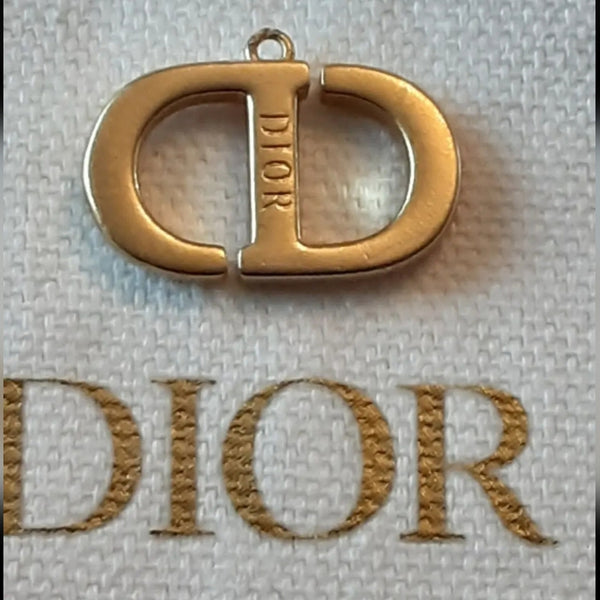 Stamped Dior Earring Finding on 18k Gold Filled 18